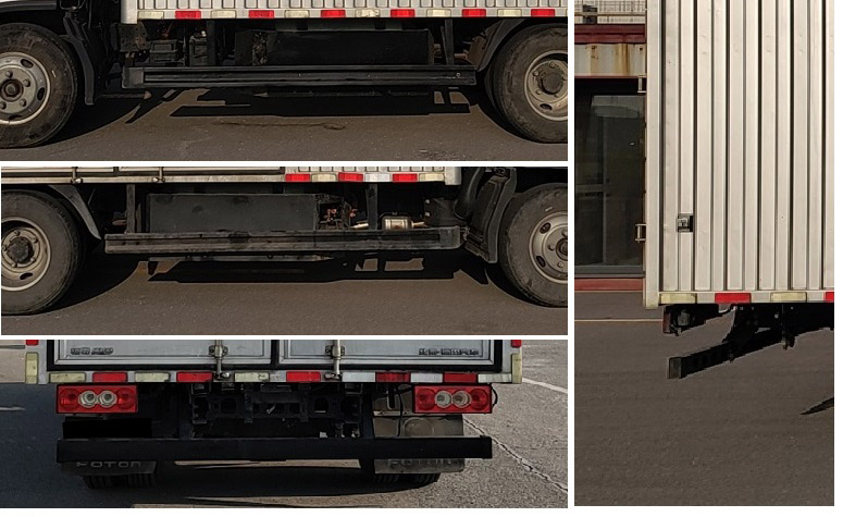 福田牌BJ5045XXY8JCA-AB1廂式運輸車公告圖片