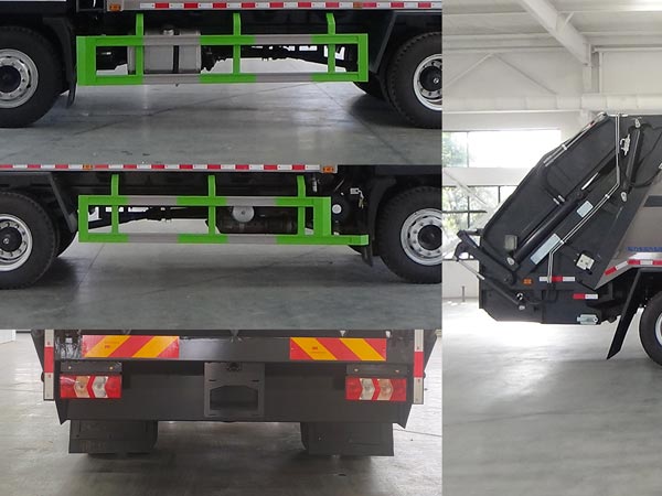 程力威牌CLW5181ZYSBHJ壓縮式垃圾車公告圖片