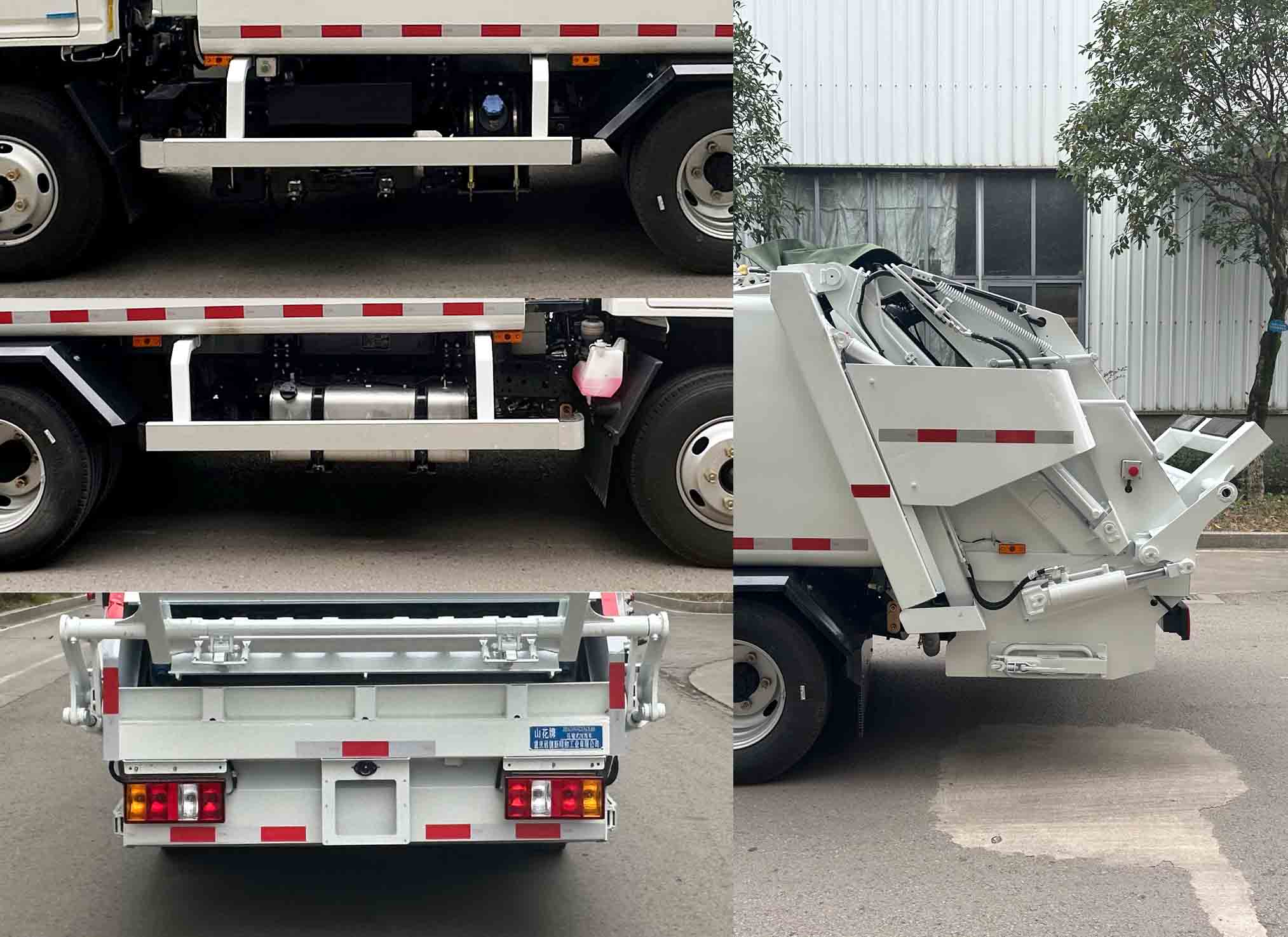 山花牌JHA5068ZYSJXA6壓縮式垃圾車公告圖片