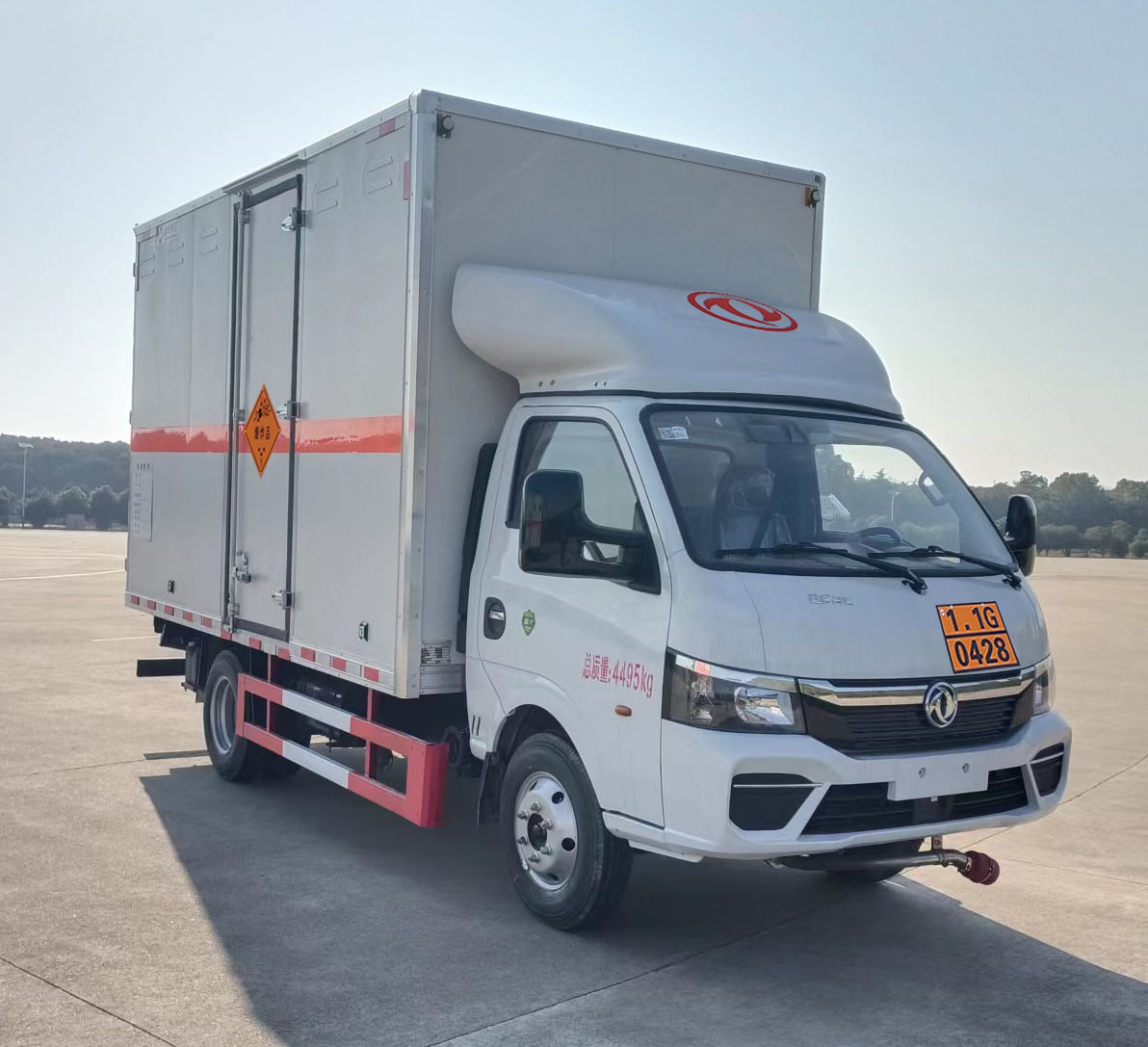 元爽牌SFZ5046XQYE6爆破器材運輸車公告圖片