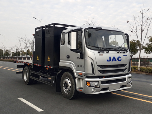 江淮牌HFC5184TPBSEV1換電式純電動(dòng)平板運(yùn)輸車