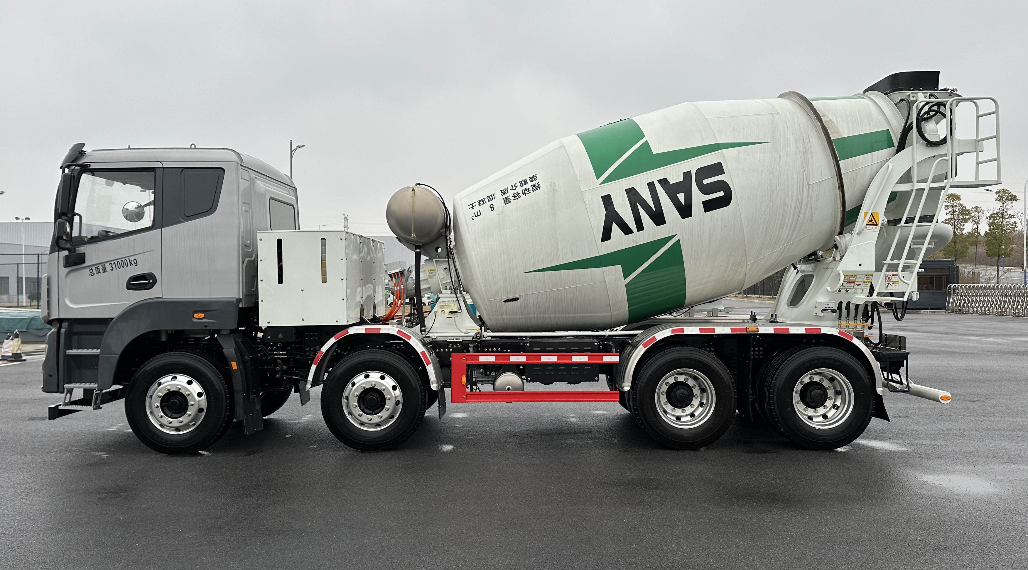 三一牌SYM5316GJB6BEV3換電式純電動混凝土攪拌運(yùn)輸車公告圖片