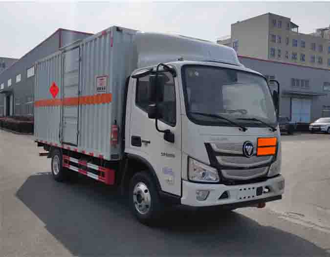 襄鑫鼎牌XDV5048XRQBJ6易燃?xì)怏w廂式運輸車公告圖片