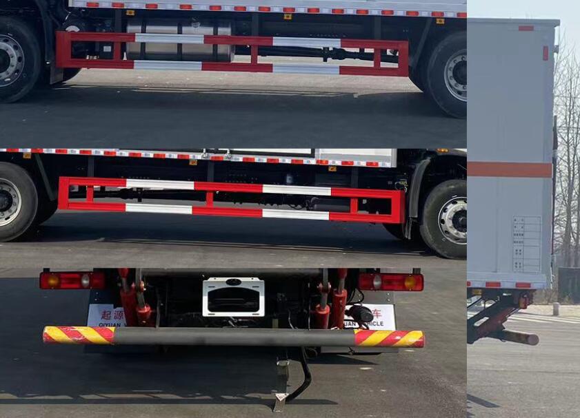 百捷牌QYY5180XQYDF6爆破器材運(yùn)輸車公告圖片