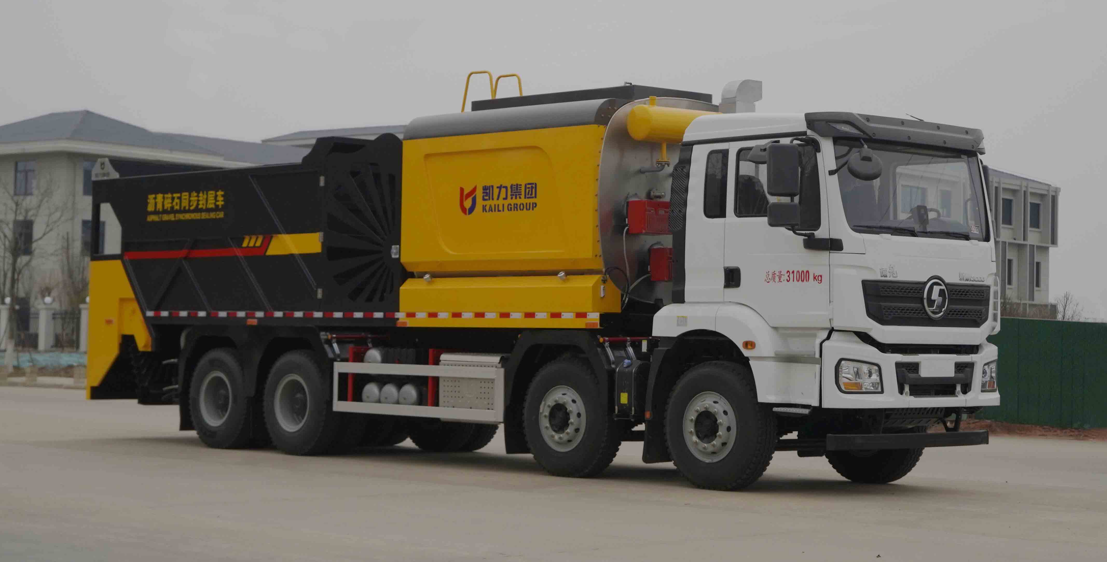 凱力風(fēng)牌KLF5310TFCS6瀝青碎石同步封層車