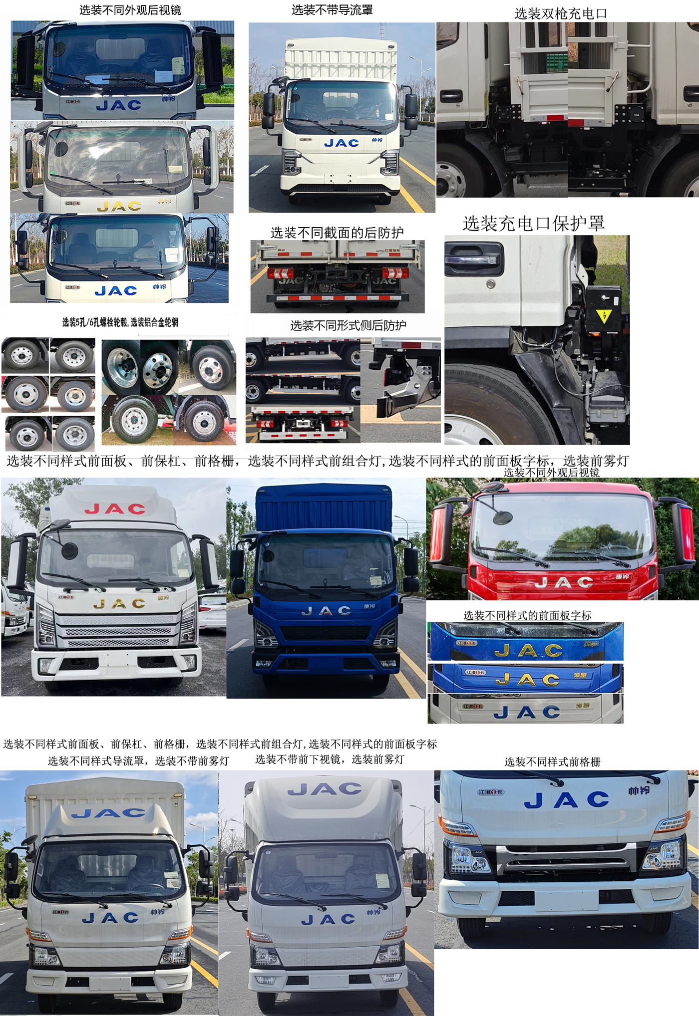 江淮牌HFC5042CCYEV7純電動倉柵式運輸車公告圖片