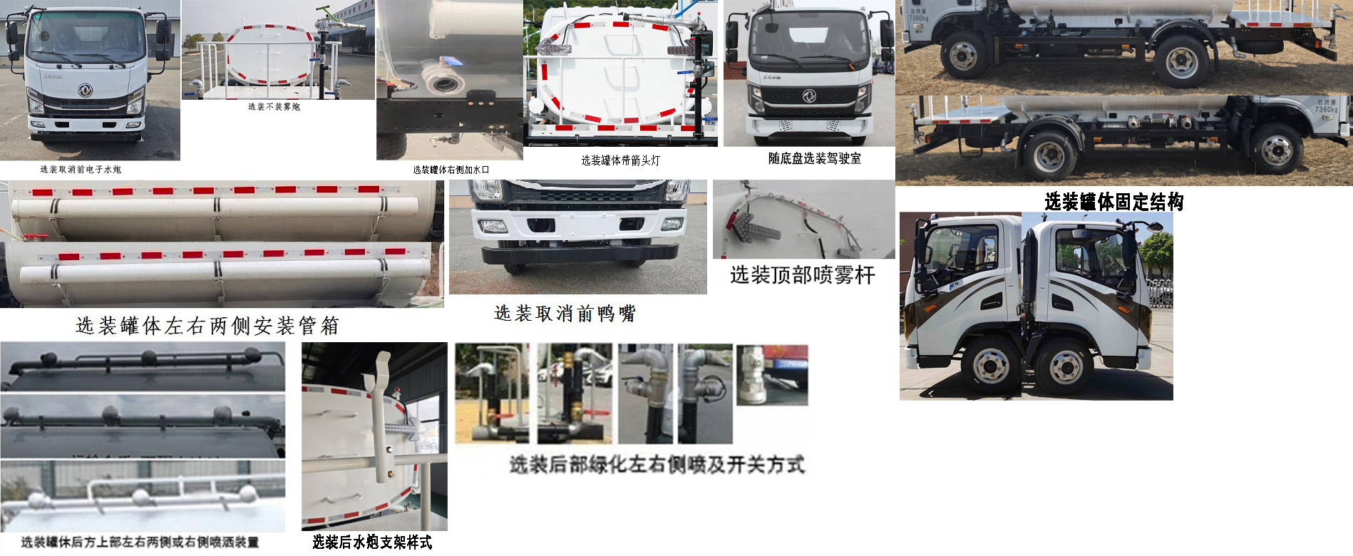 東風(fēng)牌EQ5071GPSSEH6綠化噴灑車(chē)公告圖片