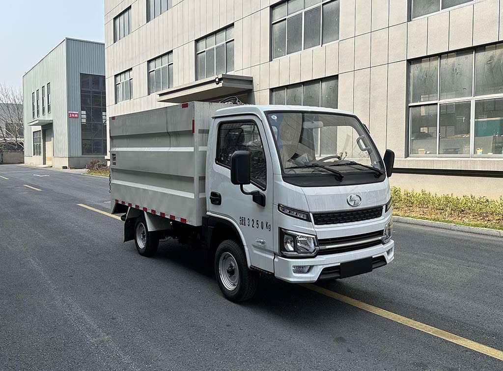 中汽牌ZQZ5033XTYBEVSH純電動(dòng)密閉式桶裝垃圾車