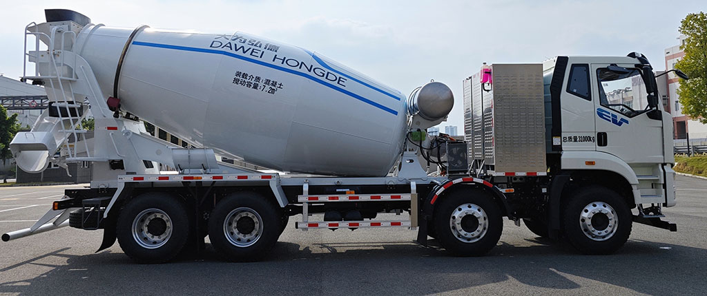 特爾佳牌DWT5310GJBLBCABEV純電動混凝土攪拌運輸車公告圖片