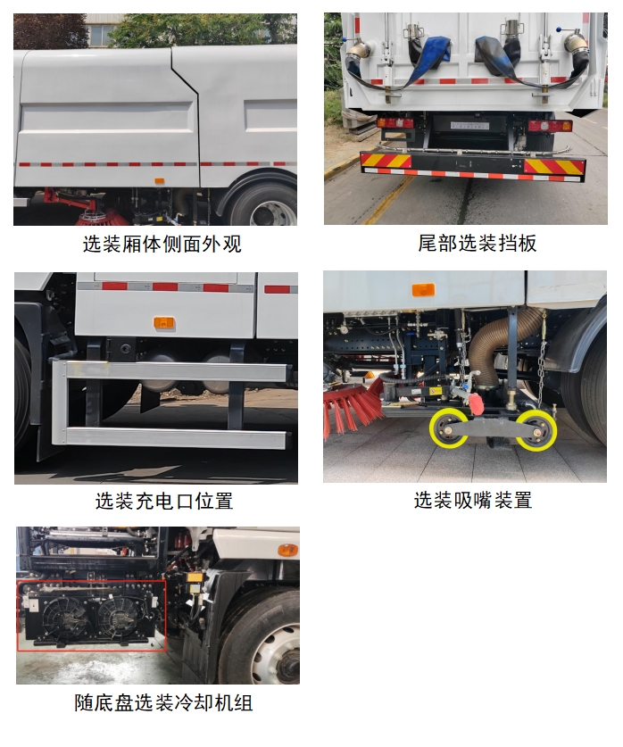 廈工牌XXG5181TXSASQBEV純電動洗掃車公告圖片