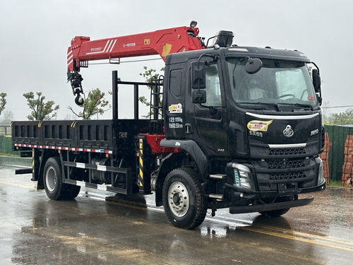 神百重工牌ABC5189JSQLZ6隨車(chē)起重運(yùn)輸車(chē)公告圖片