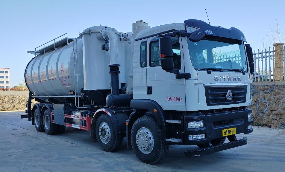 浩天星運牌HTX5310GXYHH6吸引壓送車