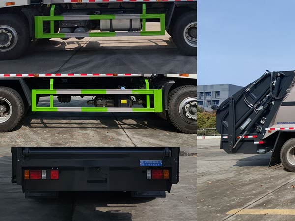 程力威牌CLW5250ZYSAHJ壓縮式垃圾車公告圖片