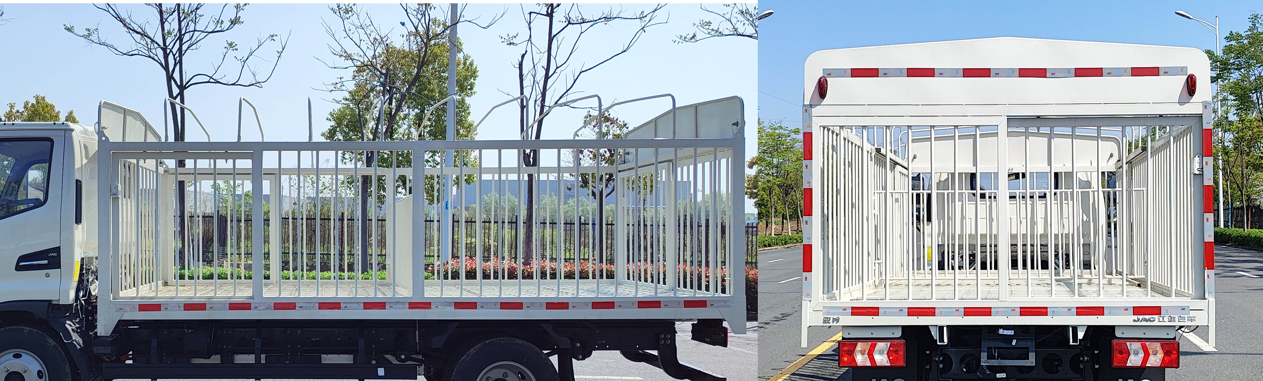 江淮牌HFC5042CCQEV10純電動(dòng)畜禽運(yùn)輸車公告圖片