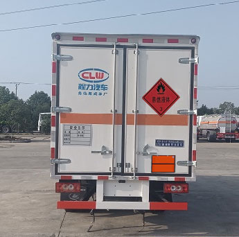 程力威牌CLW5041XRYCDP易燃液體廂式運輸車公告圖片
