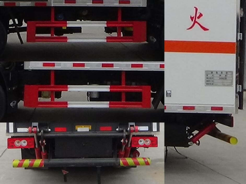 程力威牌CLW5041XRYCDP易燃液體廂式運輸車公告圖片