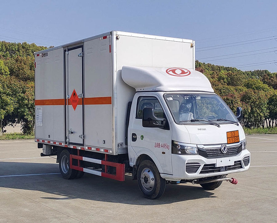 元爽牌SFZ5046XRYE6易燃液體廂式運輸車公告圖片