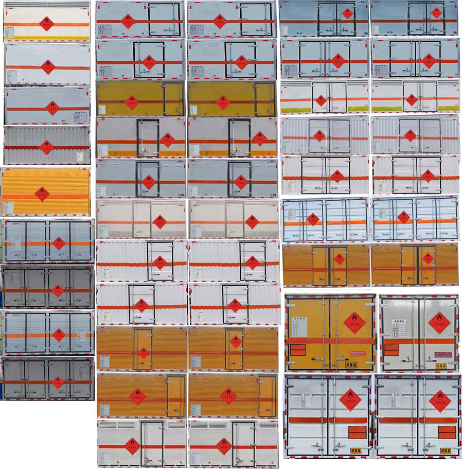 元爽牌SFZ5046XRYE6易燃液體廂式運輸車公告圖片