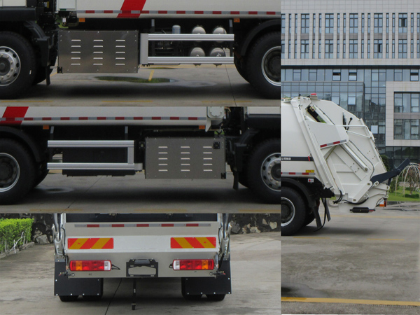 福龍馬牌FLM5180ZYSZJBEVK純電動(dòng)壓縮式垃圾車公告圖片