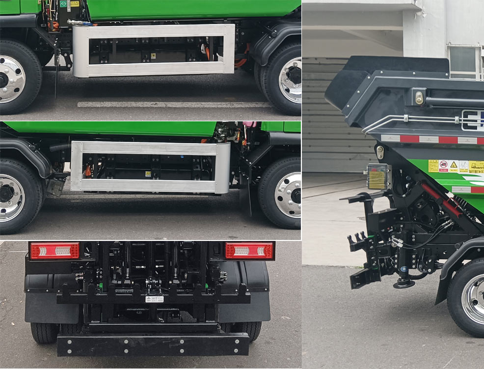 宇通牌YTZ5047ZZZD1BEV純電動自裝卸式垃圾車公告圖片