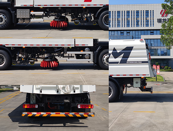 福龍馬牌FLM5180TXSZJBEV純電動洗掃車公告圖片