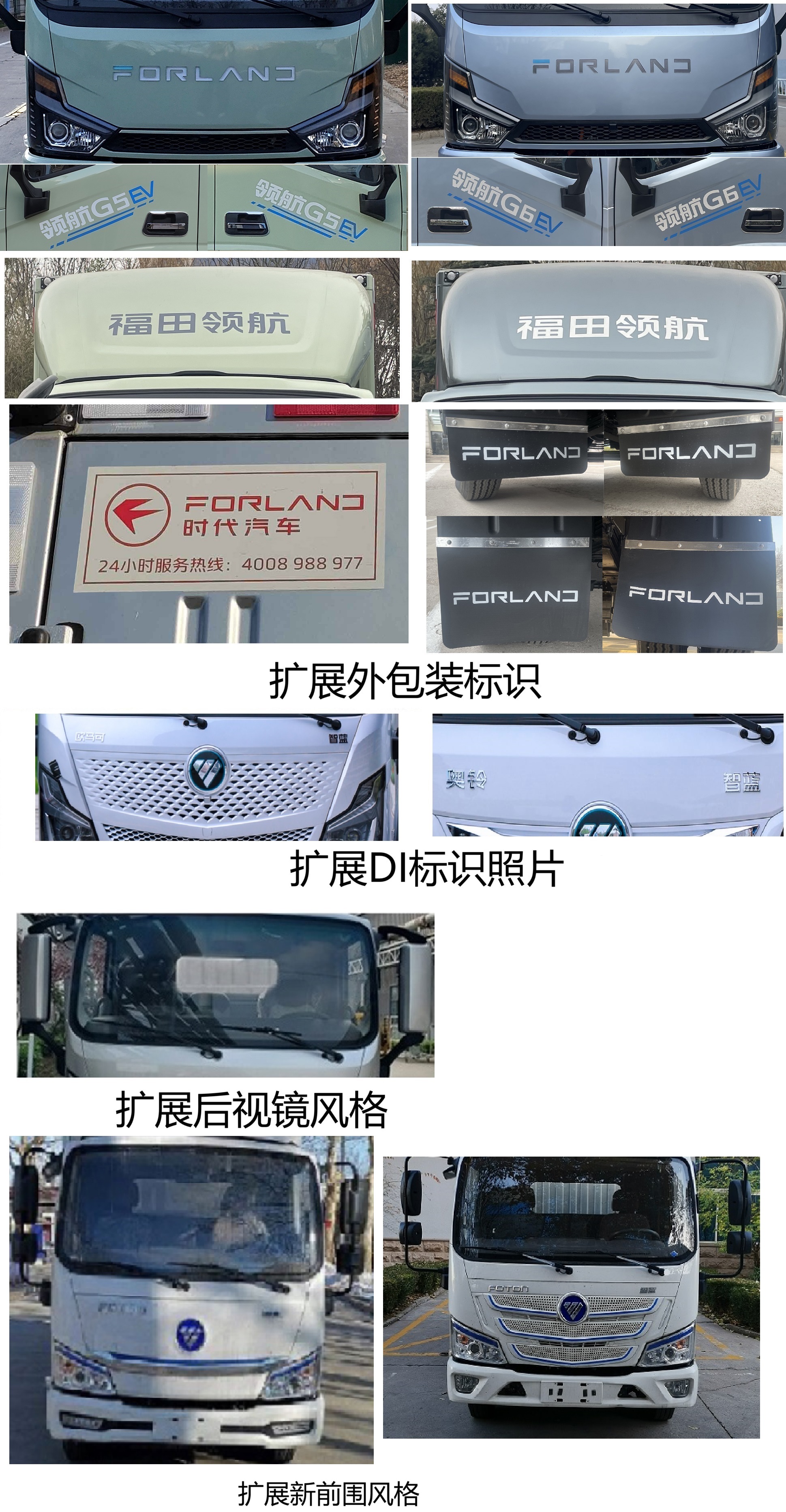 福田牌BJ5045XXYEVZ5純電動廂式運輸車公告圖片