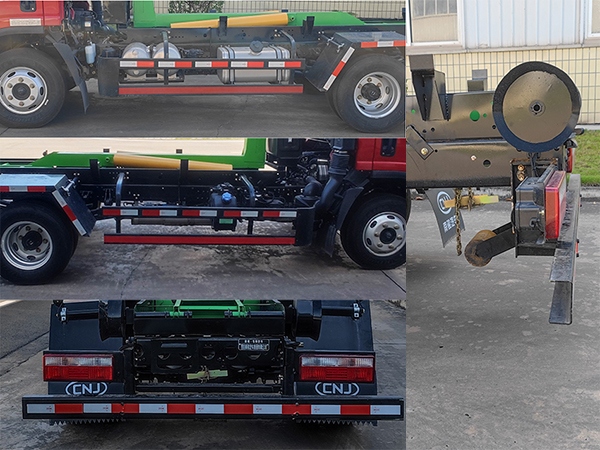 南駿牌NJA5040ZXX車廂可卸式垃圾車公告圖片