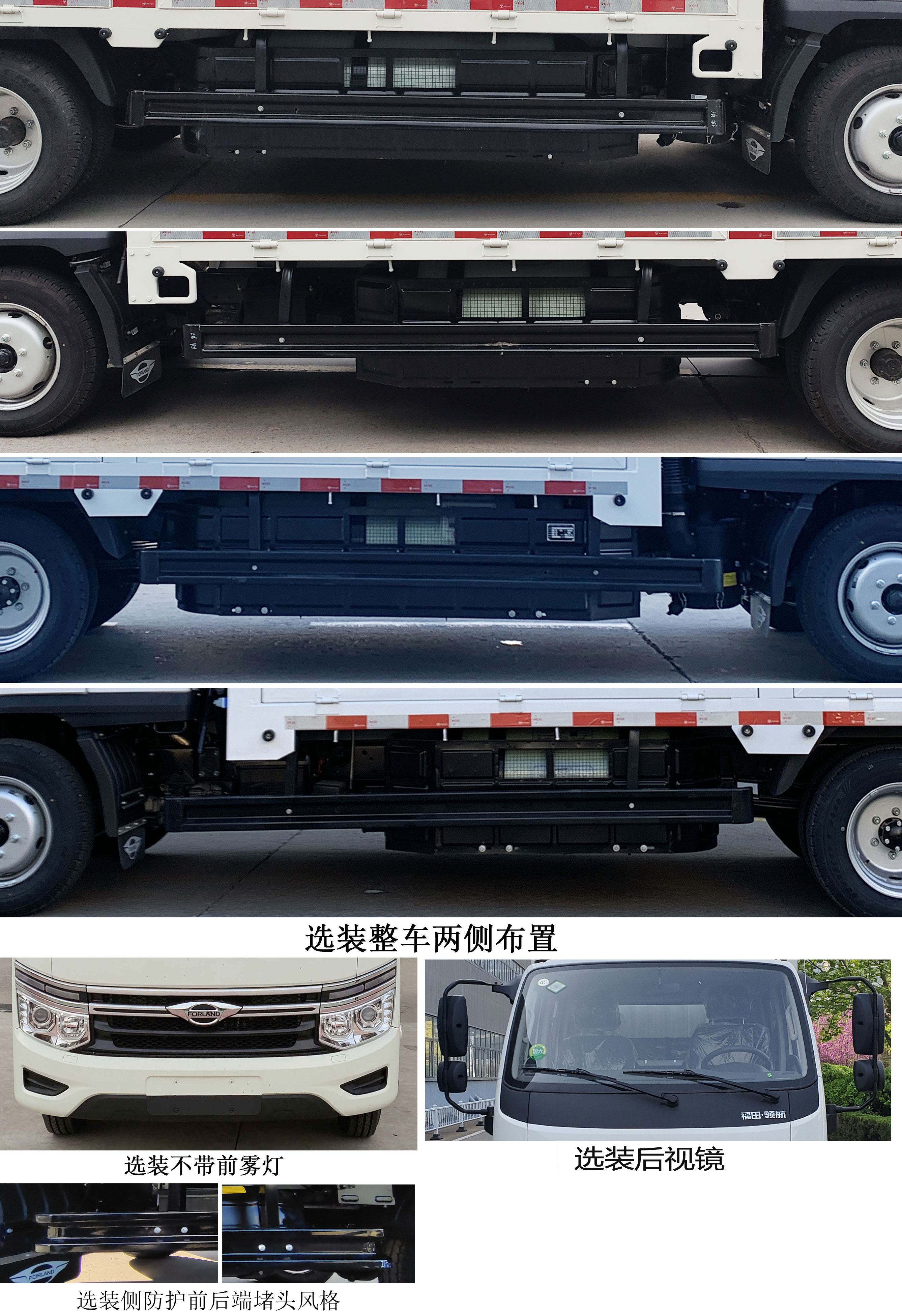 福田牌BJ5045CCYAJC6-20倉(cāng)柵式運(yùn)輸車(chē)公告圖片