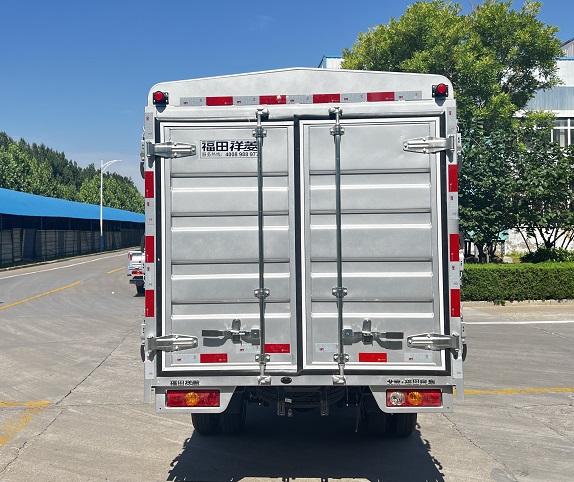 福田牌BJ5030CCY4JV6-10倉柵式運(yùn)輸車公告圖片