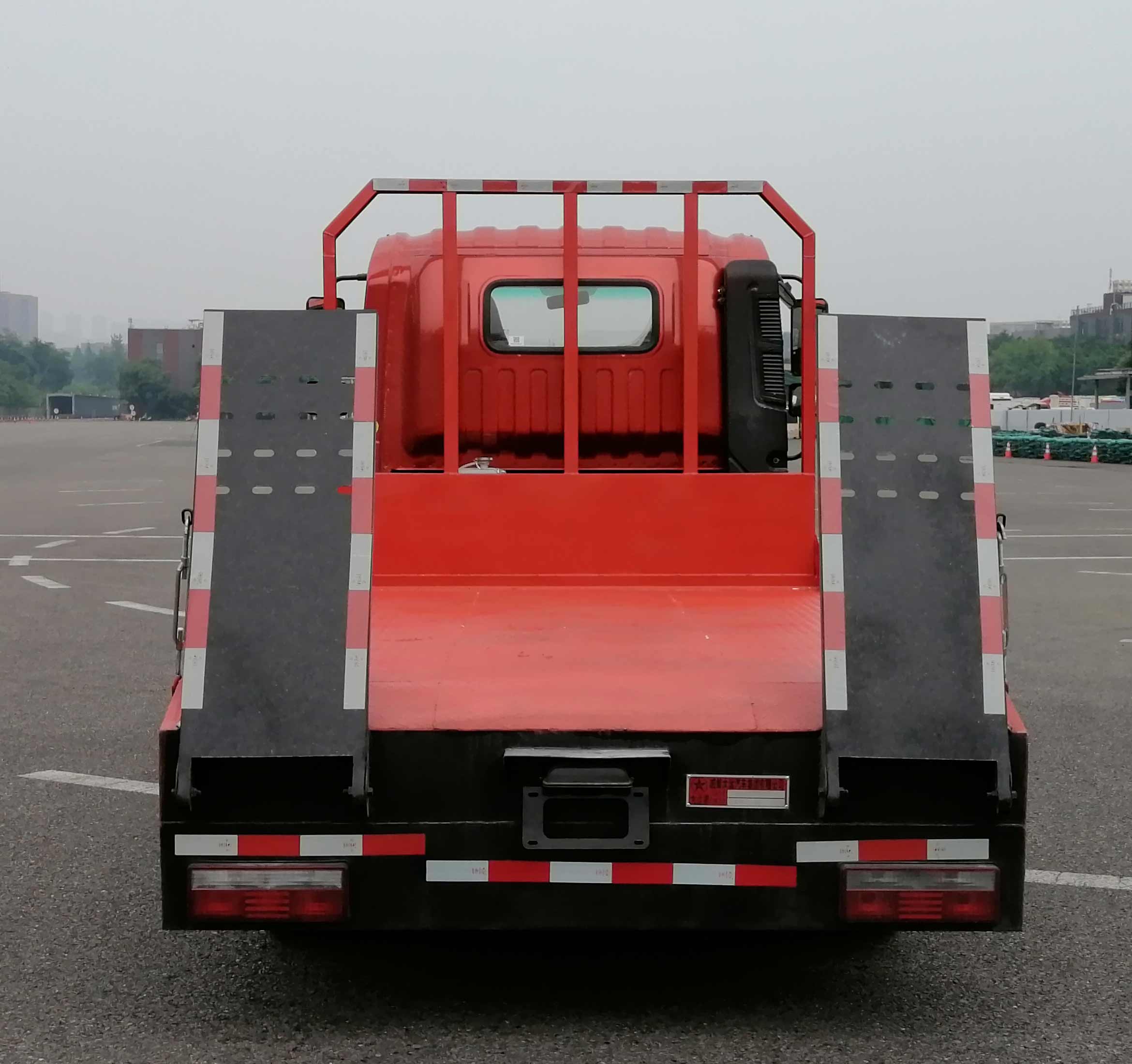 大運牌DYQ5042TPBD6AB平板運輸車公告圖片