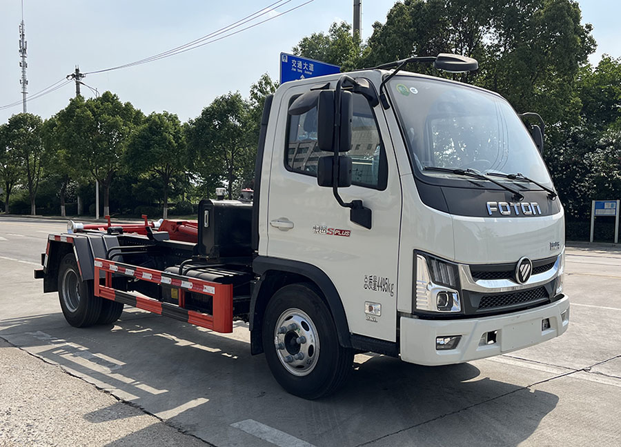 炎帝牌SZD5045ZXXBJ6車廂可卸式垃圾車公告圖片