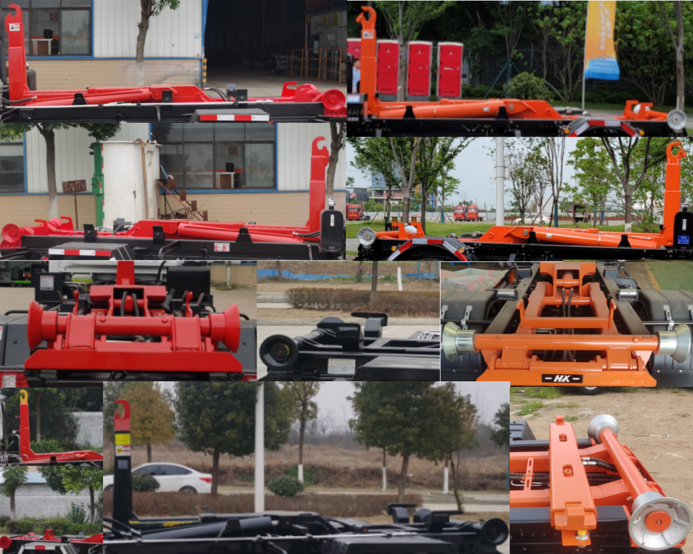 炎帝牌SZD5045ZXXBJ6車廂可卸式垃圾車公告圖片