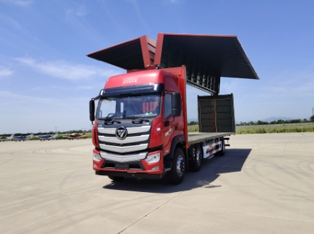 歐曼牌BJ5251XYKL6HPS-01翼開(kāi)啟廂式車(chē)公告圖片