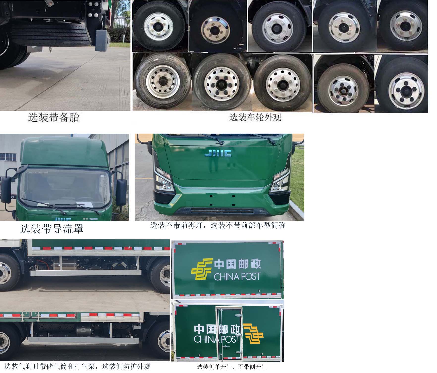 江鈴牌JX5044XYZTGB2BEV純電動郵政車公告圖片