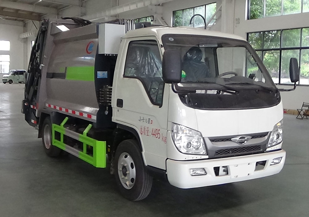 程力威牌CLW5040ZYSBYL壓縮式垃圾車公告圖片