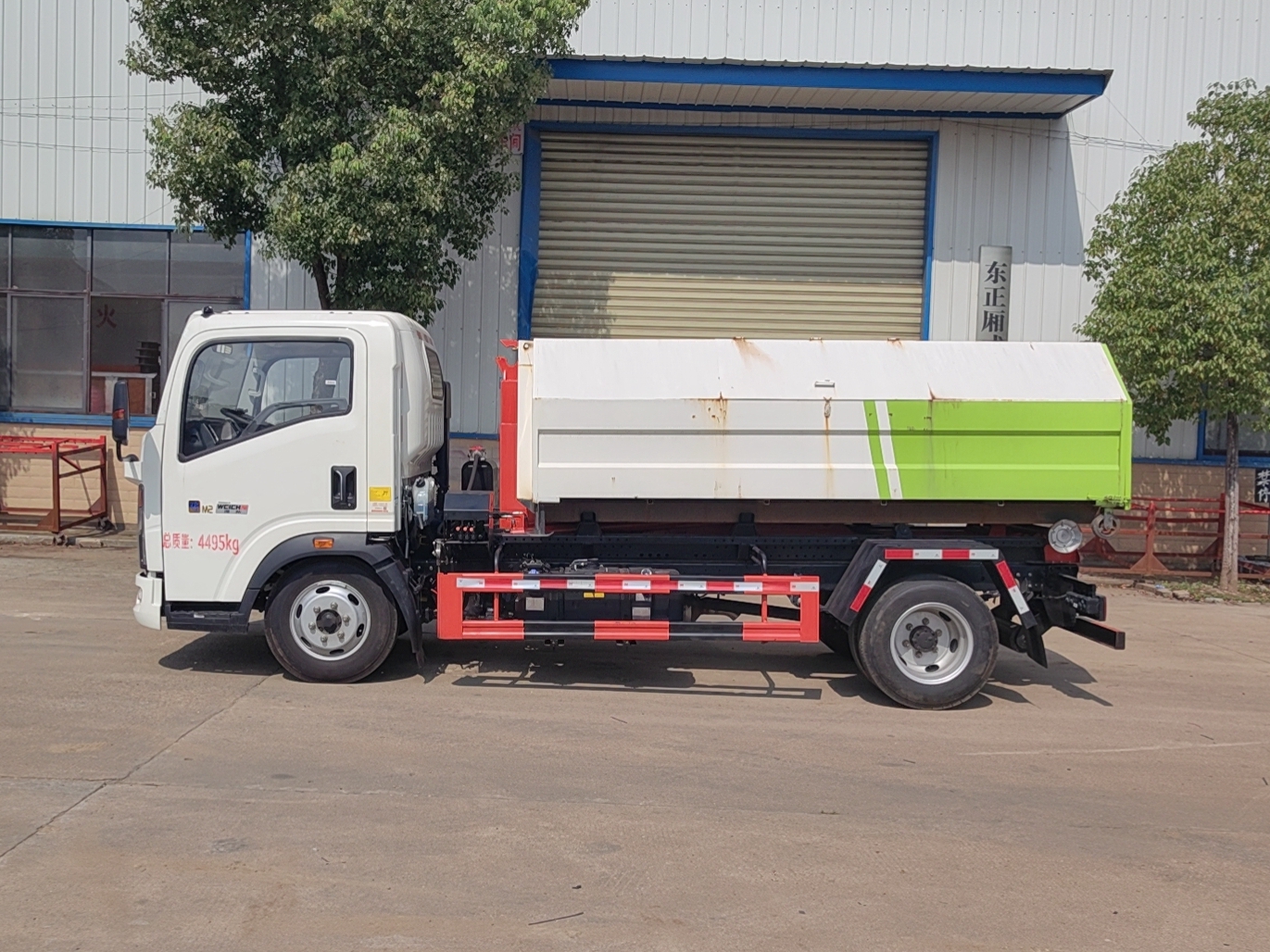 炎帝牌SZD5047ZXXZZ6車廂可卸式垃圾車公告圖片