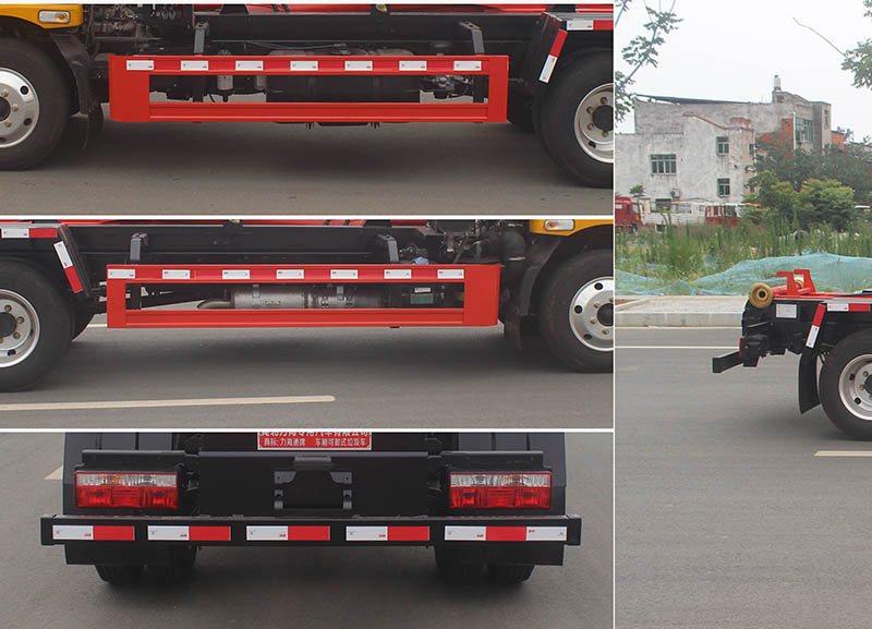 力海通牌HLH5040ZXXFD6車廂可卸式垃圾車公告圖片