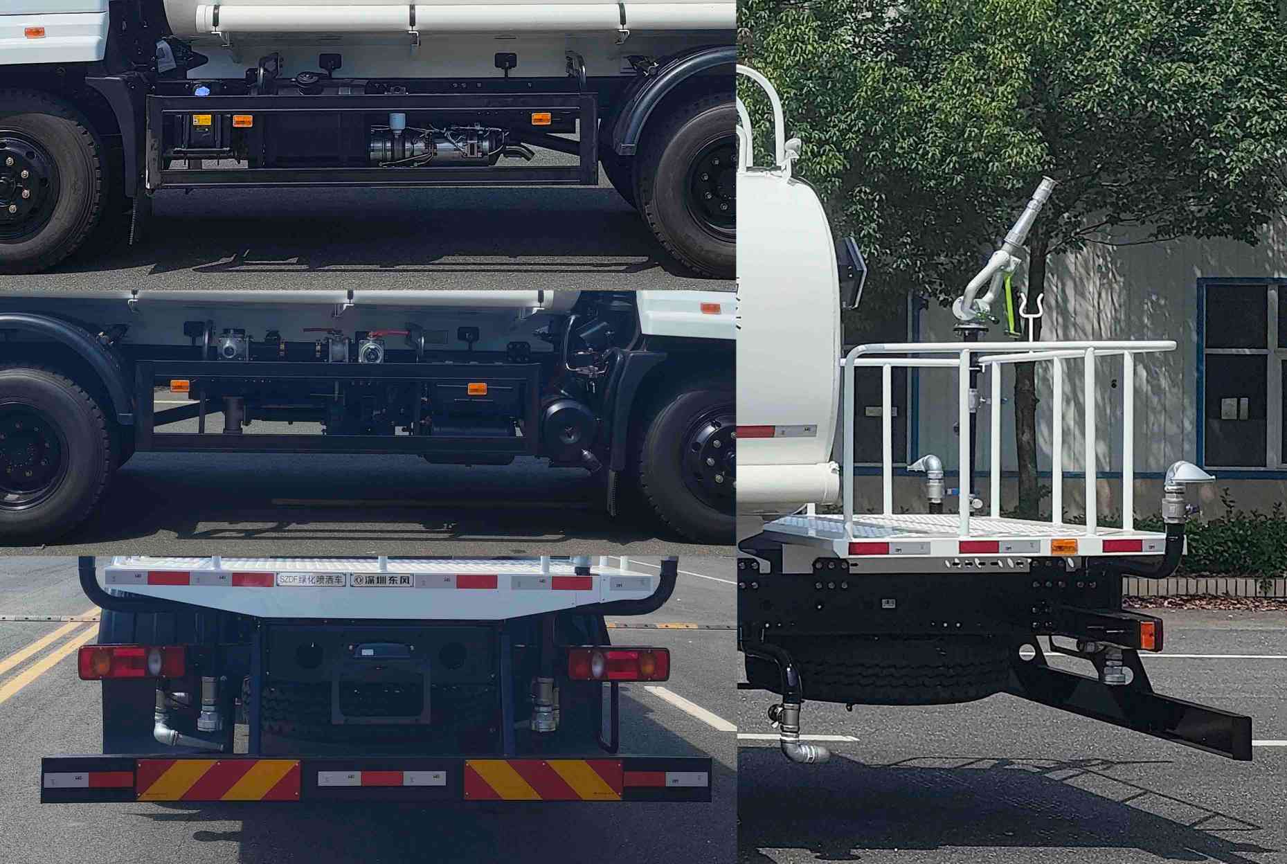 東風(fēng)牌EQ5167GPSSSZ6綠化噴灑車(chē)公告圖片