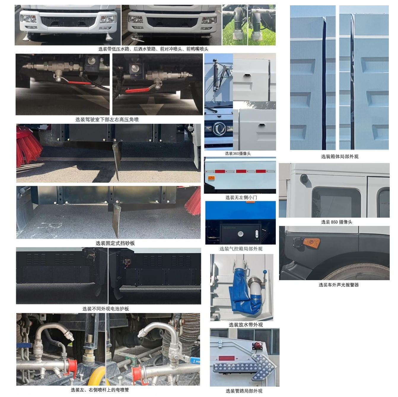 中植汽車(chē)牌CDL5180TXSDFBEV純電動(dòng)洗掃車(chē)公告圖片