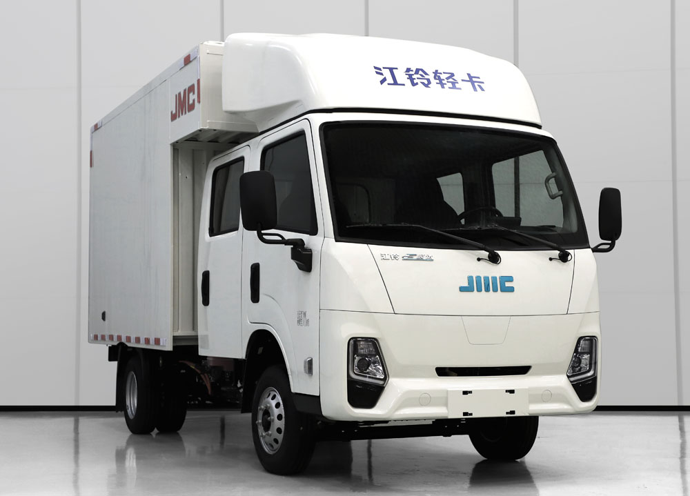 江鈴牌JX5030XXYTSEB2BEV純電動廂式運輸車公告圖片