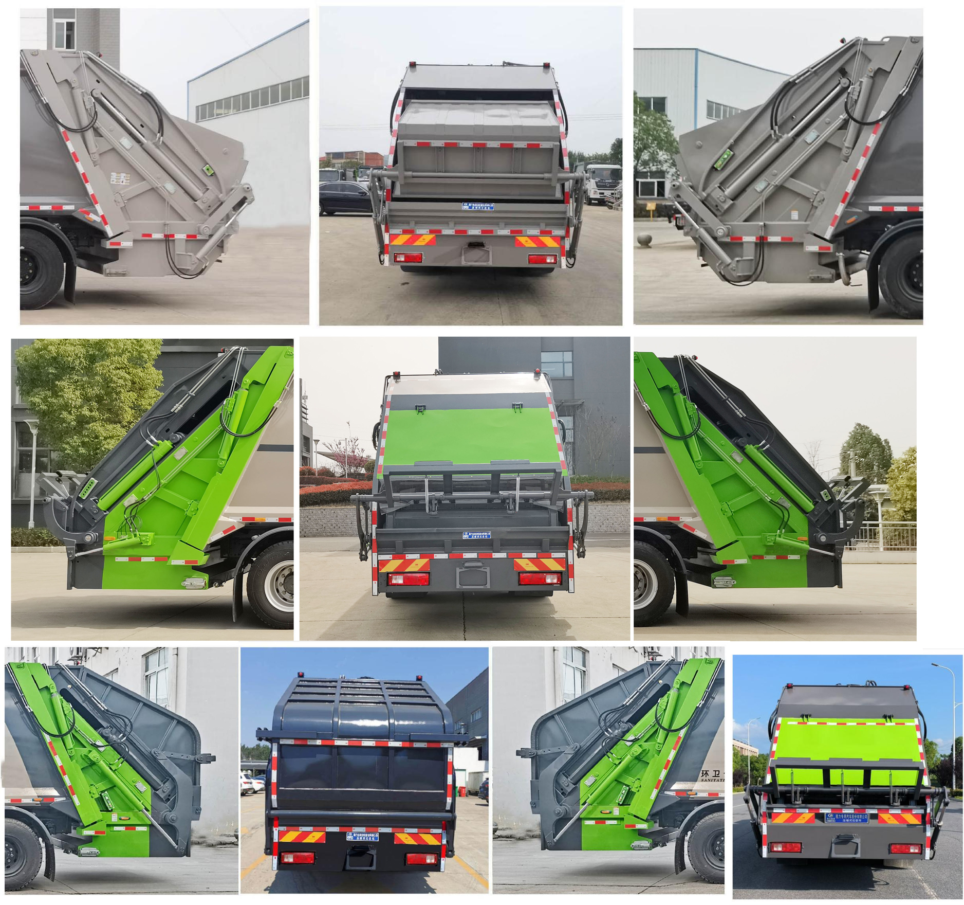 程力威牌CLW5186ZYS6WL壓縮式垃圾車公告圖片