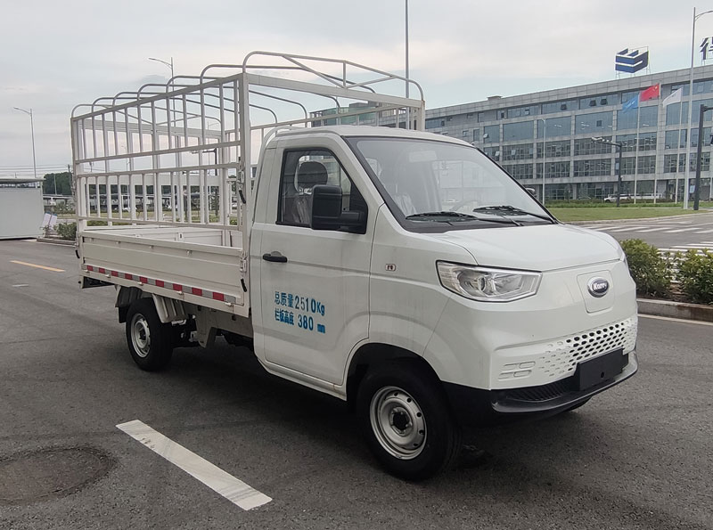 開瑞牌SQR5031CCYBEVH80純電動倉柵式運輸車公告圖片