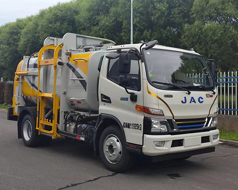 徐工牌XGH5120TCAHPHEV插電式混合動(dòng)力餐廚垃圾車公告圖片