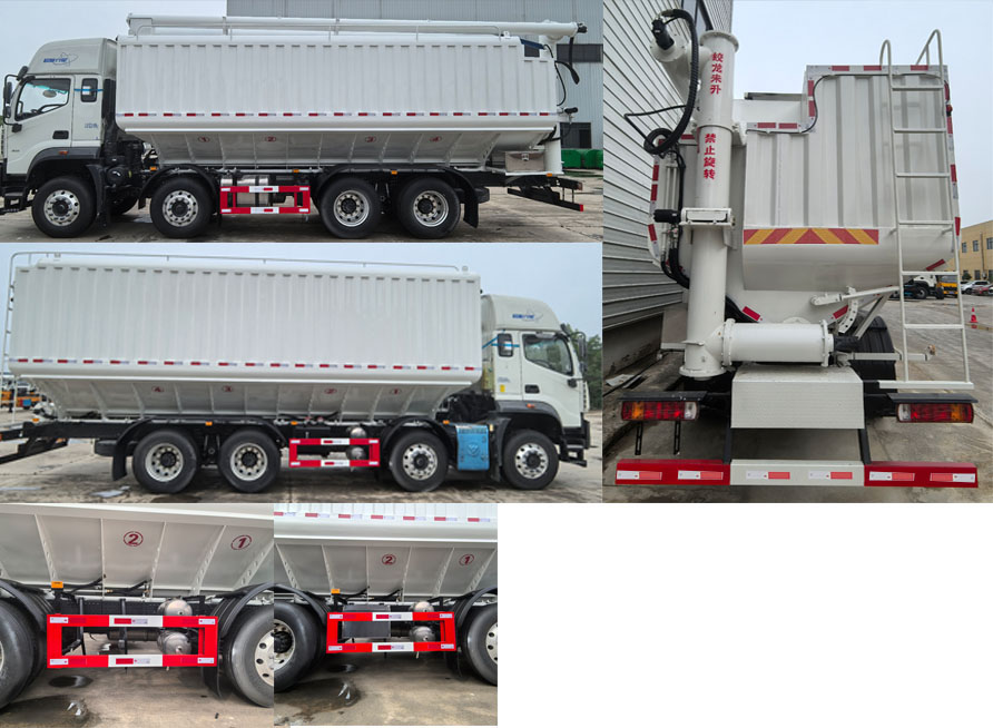 大力牌DLQ5311ZSLMTS6BJ散裝飼料運輸車公告圖片