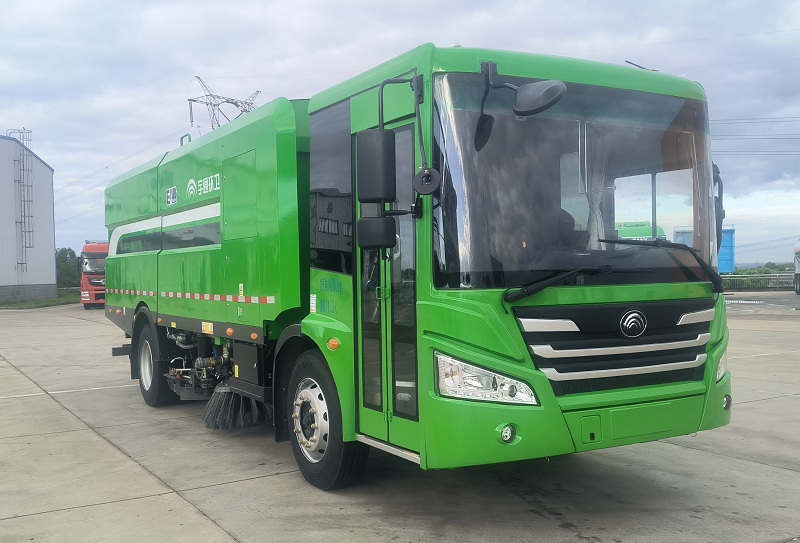 宇通牌YTZ5186TXSD1BEV純電動(dòng)洗掃車公告圖片