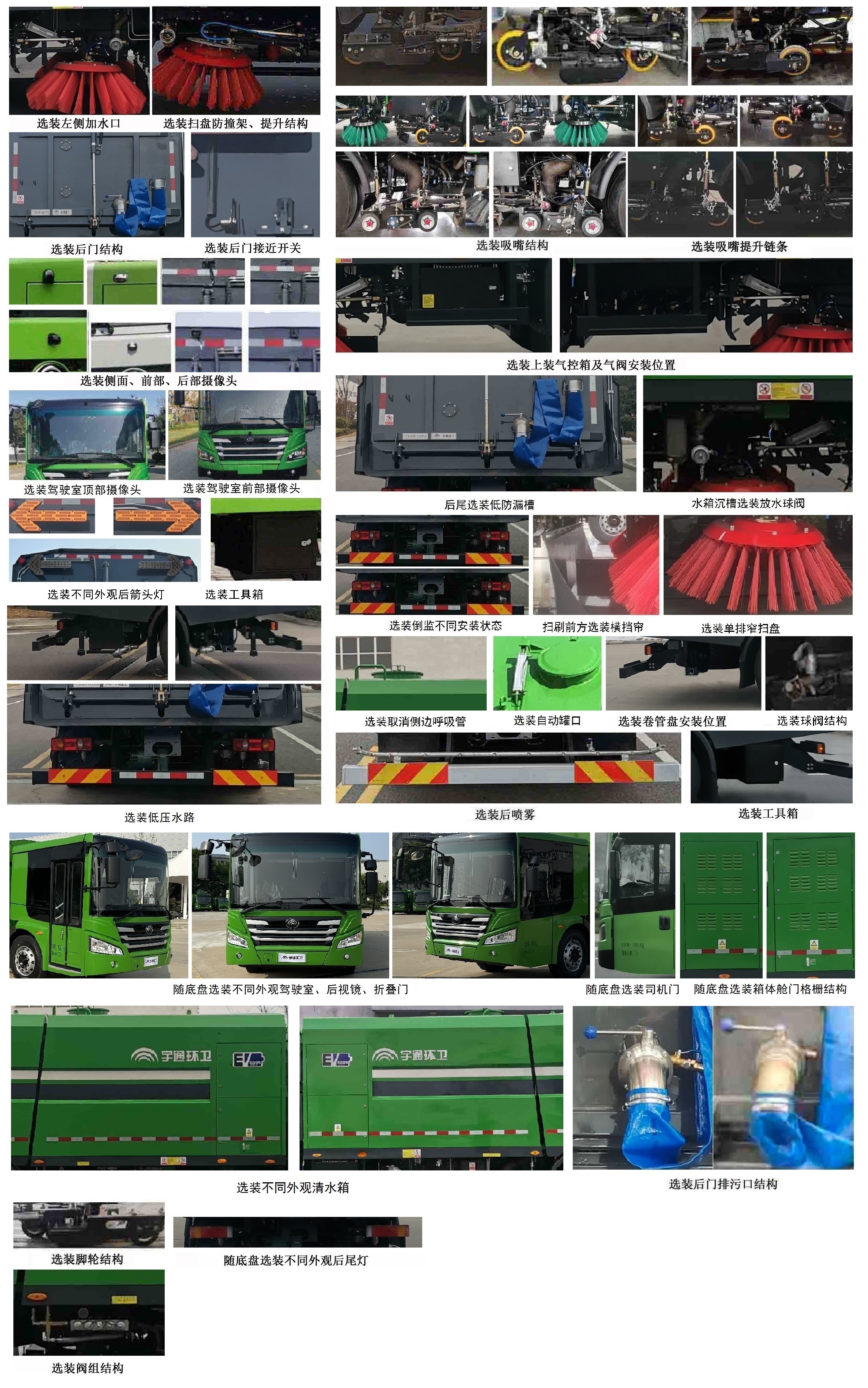 宇通牌YTZ5186TXSD1BEV純電動(dòng)洗掃車公告圖片