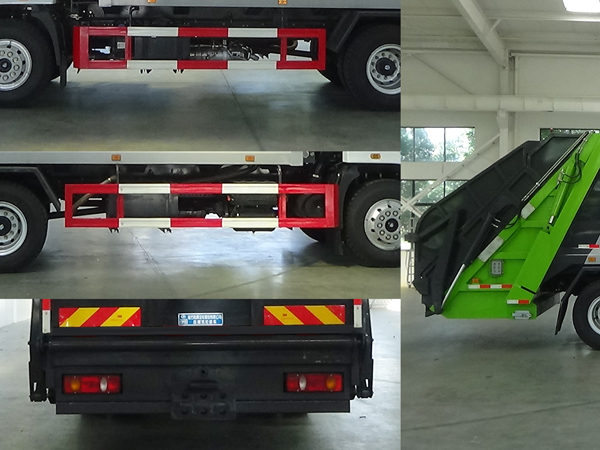 程力威牌CLW5180ZYSCDP壓縮式垃圾車公告圖片