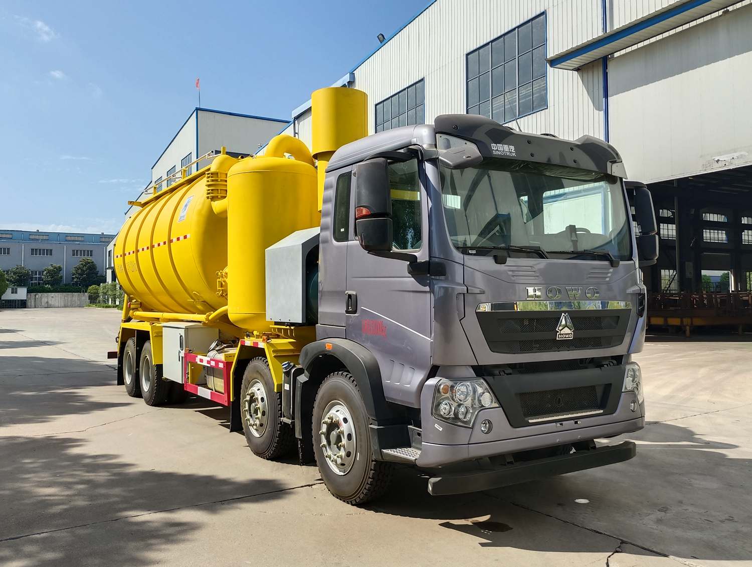 齊星牌QXC5317GXYZ6吸引壓送車