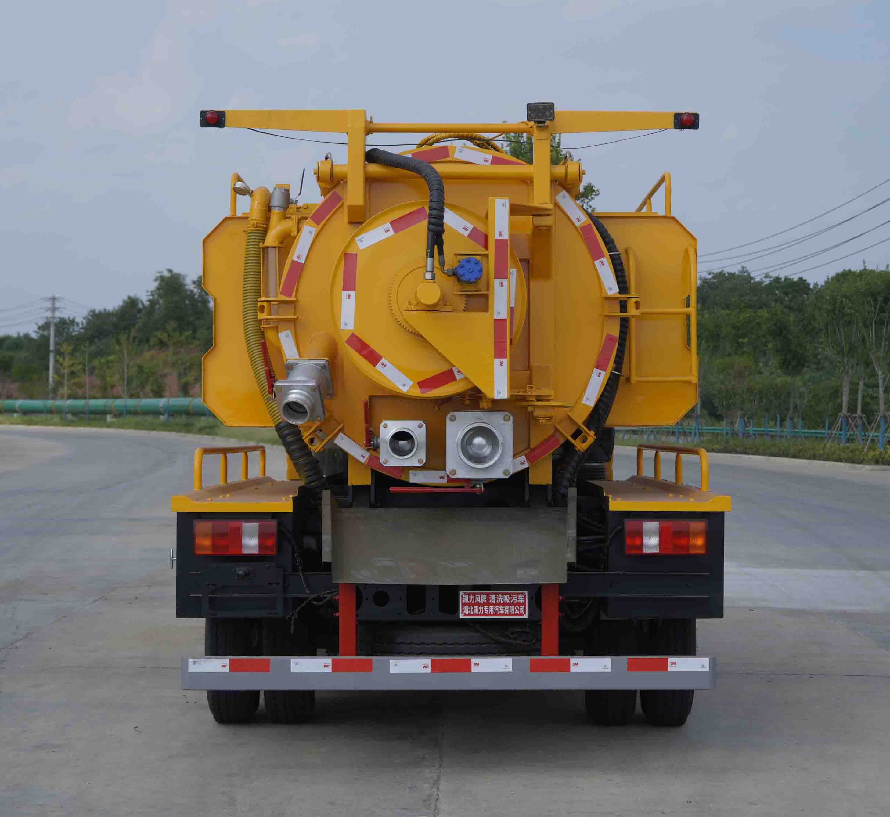凱力風(fēng)牌KLF5040GQWZ6清洗吸污車公告圖片