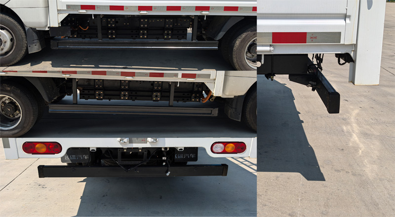 飛碟牌FD5043CCYD66BEV-1純電動(dòng)倉(cāng)柵式運(yùn)輸車公告圖片